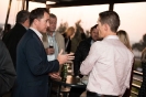 Delegates networking at the cocktail function