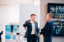 Charl Theron and  Marius Botha  networking