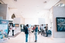 Delegates networking in the Gallery Bar