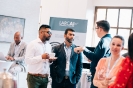 Delegates networking across the Larcai display