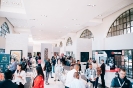 Delegates networking in the Gallery Bar