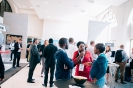 Delegates networking in the Gallery Bar