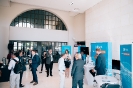 Delegates networking at the UiPath display