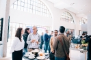 Delegates networking in the Gallery Bar