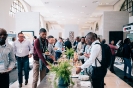 Delegates networking in the Gallery Bar