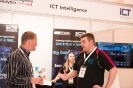 Delegate visiting the ICT Intelligence stand