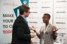 Dotmodus representative networking with a delegate