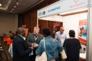 Cloudistics representatives networking with delegates