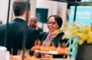 Yamkela Mehlomakulu and delegate networking