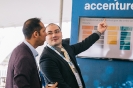 Networking at the Accenture stand