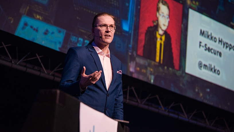 Mikko Hypponen, chief research officer of F-Secure. Photo by Devin Armstrong