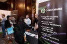 Delegates networking at the Checkmarx stand