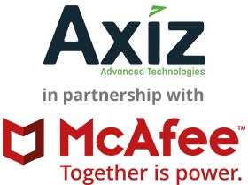 Axiz in partnership with McAfee