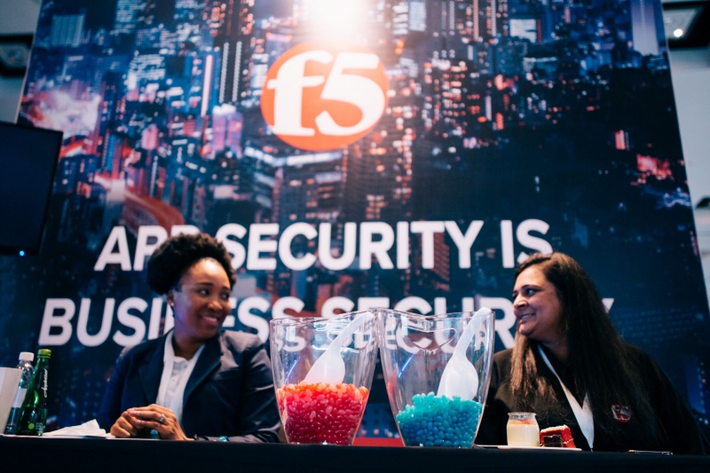 F5 Networks stand