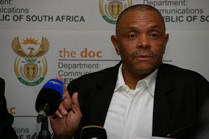 Former communications minister Siphiwe Nyanda.