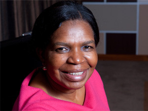 Communications Minister Dina Pule.