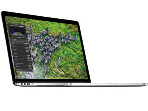 The 13-inch MacBook Pro with Retina Display follows the same thinner, lighter design of the 15-inch model revealed earlier this year.