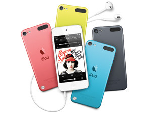 The new iPod touch features the same four-inch Retina display of the iPhone 5, and will include Siri for the first time.