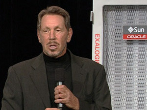 Larry Ellison, CEO of Oracle.