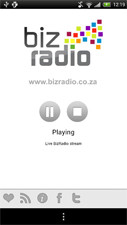 biz Radio app.