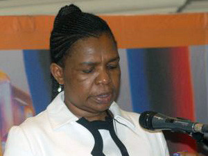 Communications minister Dina Pule scored an E in the Democratic Alliance's report card.