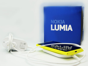 The Lumia 920 is capable of being wirelessly charged - provided you have a wireless charger (which is plugged in).