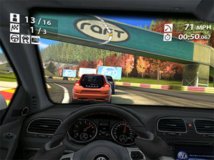 Real Racing 2HD offers immersive gameplay and a real-life 3D experience.