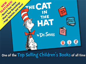 Oceanhouse Media's Cat in the Hat iPad app combines education and fun, staying true to Dr Seuss' charm.