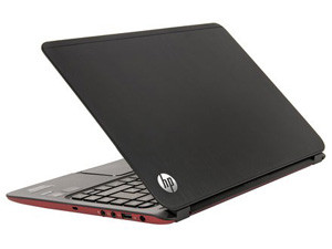 Just like a tablet, the HP Envy 4 Ultrabook is thin and light.