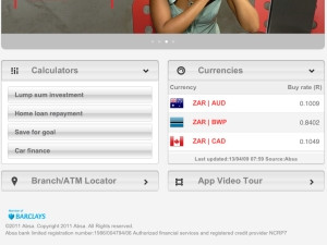 According to Absa, the banking app combines appealing visuals with ease of use.