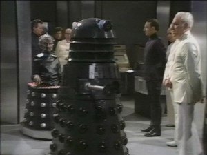 "...and on that day, men will become as gods." [source: http://tardis.wikia.com/wiki/Creation_of_the_Daleks]