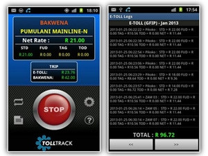 Toll Track is currently available for Android and iOS users.
