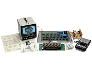 German auctioneer Breker showcases a fully-functional Apple 1, which was sold on Saturday for R5 million.