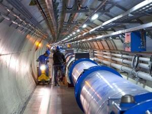 The Large Hadron Collider is the world's largest and most powerful particle accelerator. (Photograph: CERN)