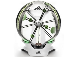 The Adidas miCoach Smart Ball.
