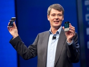 BlackBerry's restructuring is a bid to drive the company towards profitability, says CEO Thorsten Heins.