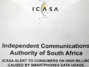 ICASA has picked up on the growing epidemic of bill shock and this week took out a full-page newspaper ad to warn smartphone users to be educated and vigilant.