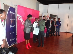 T-Systems event at Witbank - IT equipment handover.
