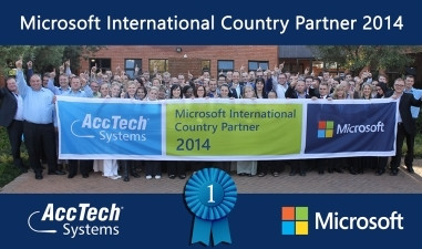 MS country partner of the year 2014.