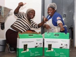 Brightening the lives of Emthonjeni residents on Madiba Day.