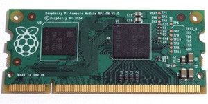 The Raspberry Pi compute module is aimed at industrial applications.