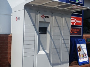 Engen and UTi Distribution's e-lockers are described as a first for SA.