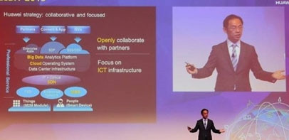 Ryan Ding presented at Huawei Press Conference Keynote.