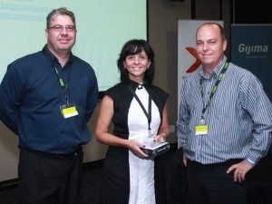 Prize winners at the recent Dac Systems event at Microsoft with partners Gijima and Nintex.