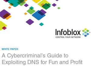Whitepaper: Infoblox - A Cybercriminal's Guide to exploiting DNS for fun and profit