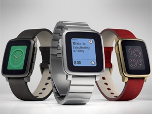 The Pebble Time smartwatch surpassed its second Kickstarter funding record.