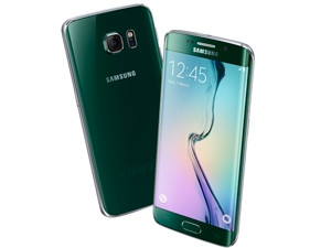 The Samsung Galaxy S7 Edge edition could have only one curved side, compared to the two on the Samsung S6 Edge (pictured).