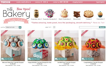 NetFlorist's bakery now offers confectionary products such as the cupcake bouquet.