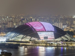 Dallmeier's Panomera watches over the National Stadium at the Singapore Sports Hub.