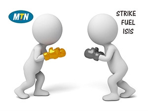 MTN's share price closed 2.3% lower yesterday, and is down 4.62% over the past week.